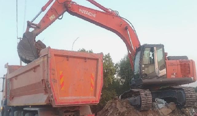 Tahtalı havzasına kaçak moloz dökümü yapanlar için araştırma başlatıldı