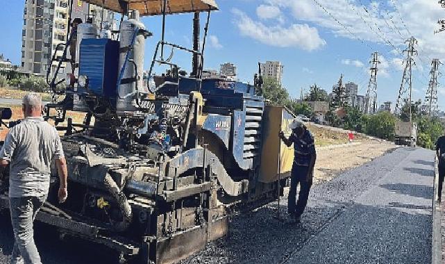 Yenişehir Belediyesi yol yapım çalışmalarını aralıksız sürdürüyor