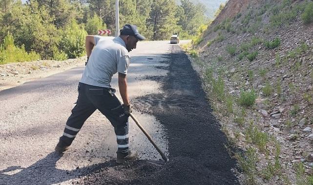 Alanya’da yayla yollarına bakım onarım