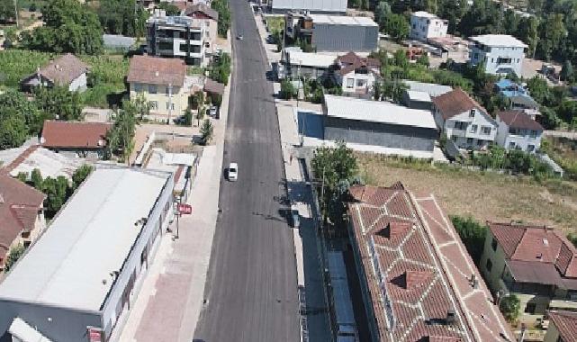 Başiskele Kullar Caddesi asfaltlandı