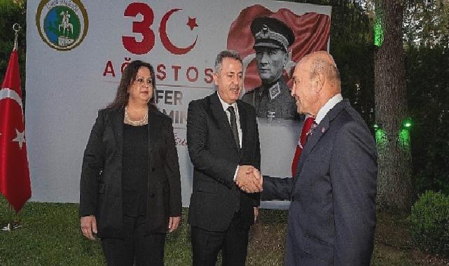 Başkan Soyer 30 Ağustos resepsiyonuna katıldı