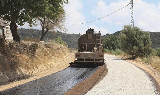 Belenobası-Gebece grup yolu asfaltında sona gelindi