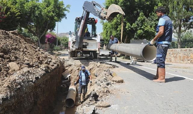 Bodrum’da DSİ Hattı Yine Patladı, MUSKİ Açıklama Yaptı