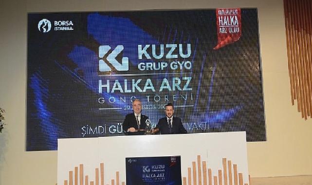 Borsa İstanbul’da Gong Kuzugrup Gayrimenkul Yatırım Ortaklığı için çaldı