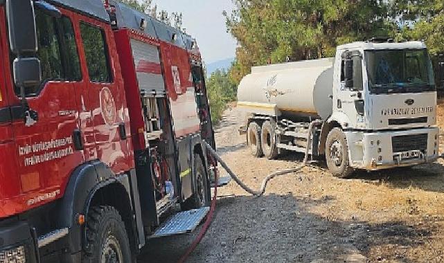 Çanakkale’deki yangına İzmir’den destek