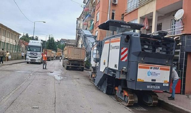 Cedit Mahallesi Bostanlar Sokak asfaltlandı