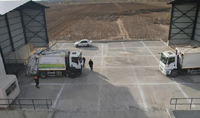 Çumra’da atık aktarma merkezi hizmet kalitesini artırdı 