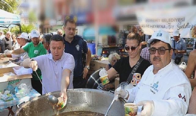 Edremit Belediyesi’nden aşure hayrı