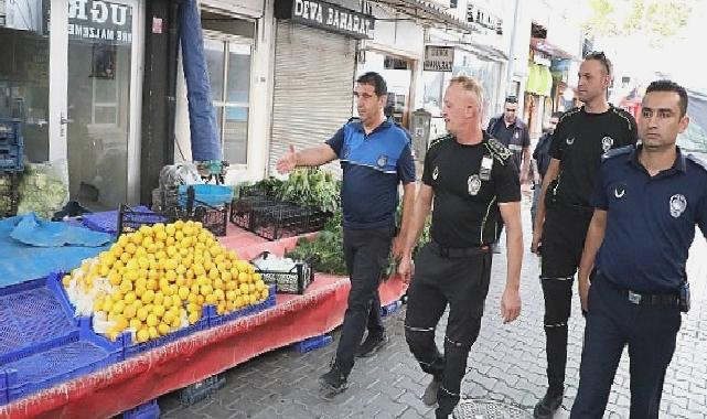 Edremit Zabıta’dan Pazar yeri denetimleri