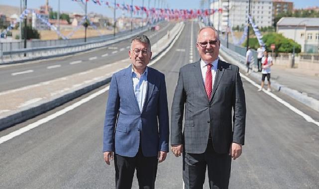 Erzincan Çevre Yolu Stadyum Yanı Üst Geçit ve Bağlantı Yolu Hizmete Açıldı…