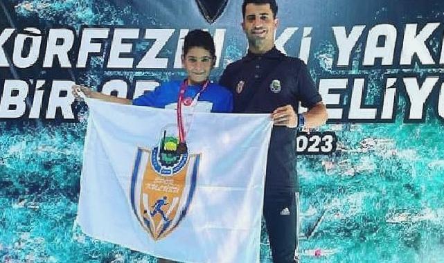 İnegöllü Sporcu Körfez’de Dereceye Kulaç Attı