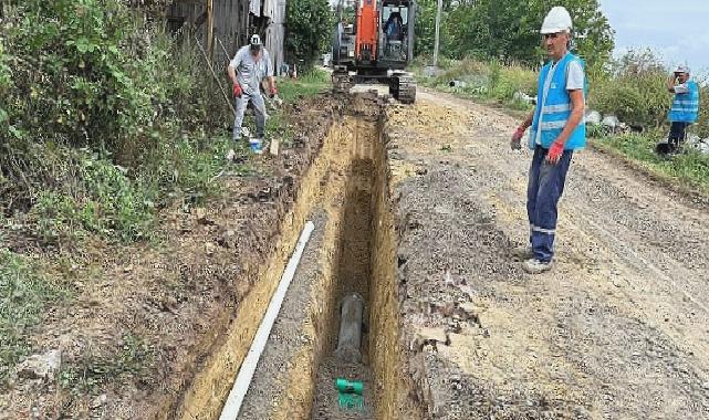 İSU, İzmit Kurtdere Mahallesi’ne Yeni İçme Suyu ve Kanalizasyon Hattı Yapılıyor