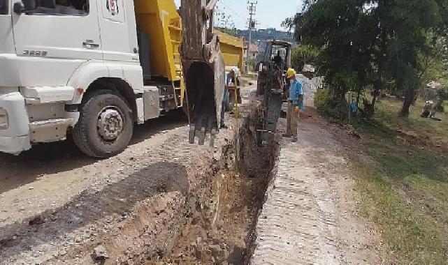 İSU, Kandıra Karaağaç Mahallesi’ne yeni kanalizasyon hattı yapıyor