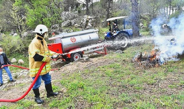 İzmir’de orman yangınlarıyla mücadelede büyük başarı