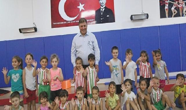 Karşıyaka’da geleceğin cimnastikçileri yetişiyor