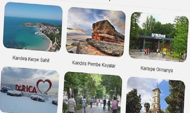 Kocaeli’nin turistik mekanları cepte