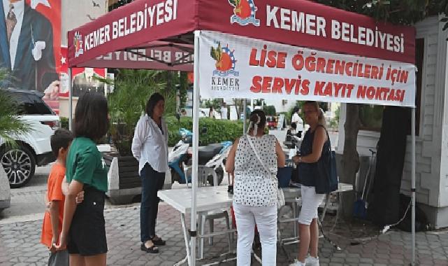 Lise öğrencilerinin ücretsiz servis kayıt işlemleri devam ediyor