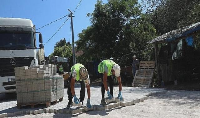 Olukman Mahallesinin Sokakları Parke Taşla Kaplanıyor