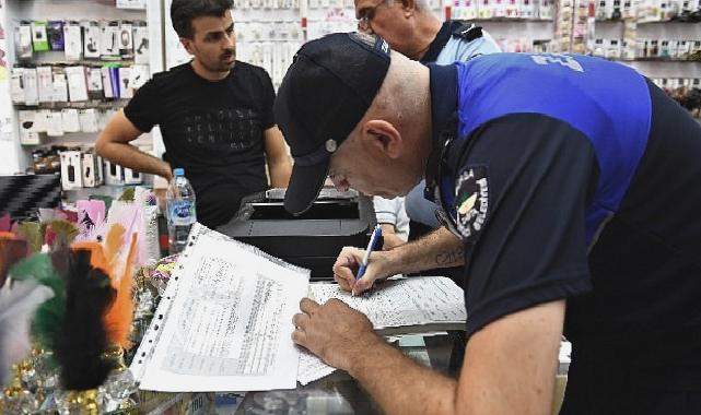 Osmangazi’de denetimler arttı yabancı tabelalar kalktı