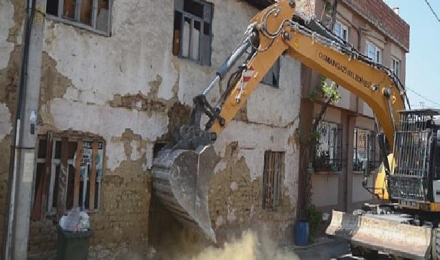 Osmangazi’den huzur veren yıkım