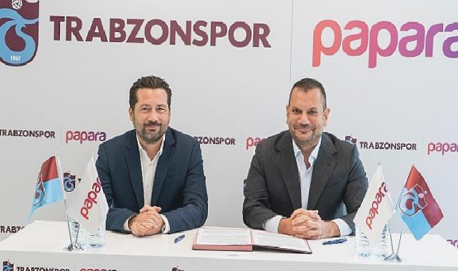 Papara ve Trabzonspor stadyum isim hakkını da içeren sponsorluk anlaşmasını imzaladı