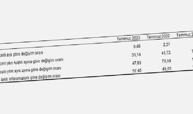 Tüketici fiyat endeksi (TÜFE) yıllık yüzde 47,83, aylık yüzde 9,49 oldu