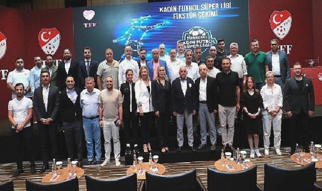 Turkcell Kadın Futbol Süper Ligi’nde 2023-2024 sezonu fikstür çekimi gerçekleştirildi