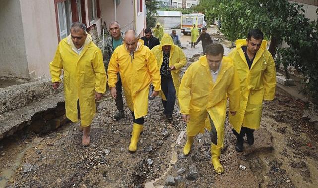 Yahyalı’da sel felaketi sonrası yaralar sarılıyor