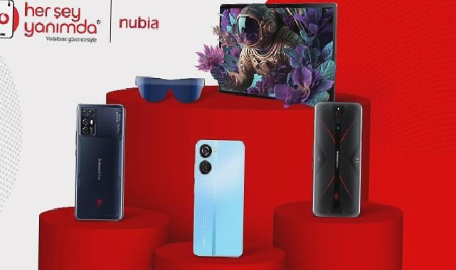 ZTE Nubia Marka Ürünler, Türkiye’de İlk Kez ve Sadece Vodafone Her Şey Yanımda’da