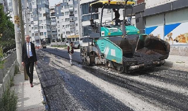 21 Bin 789 Ton Asfalt Serildi, 125 Bin Metrekare Kilit Parke Döşendi