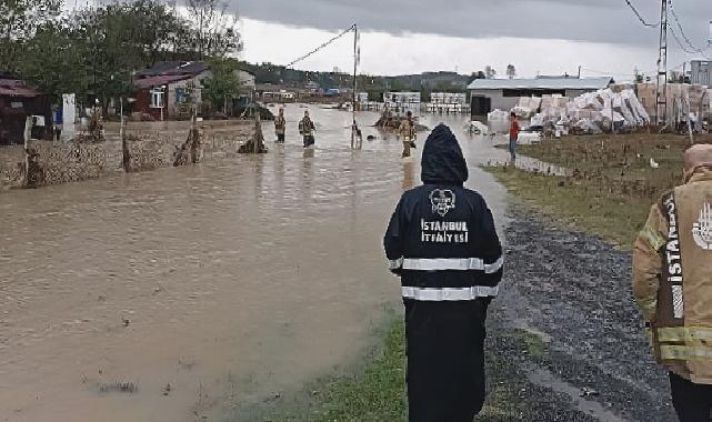 Arnavutköy ve Başakşehir’e 200 KG’ın üzerinde yağış düştü