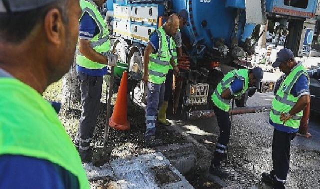 ASAT ekipleri yağmur suyu hattı temizliğine başladı