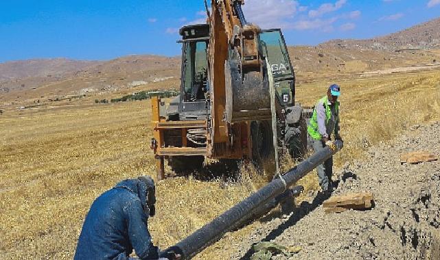 Avdan ve Beğiş mahallelerinin içme suyu hattı yenileniyor