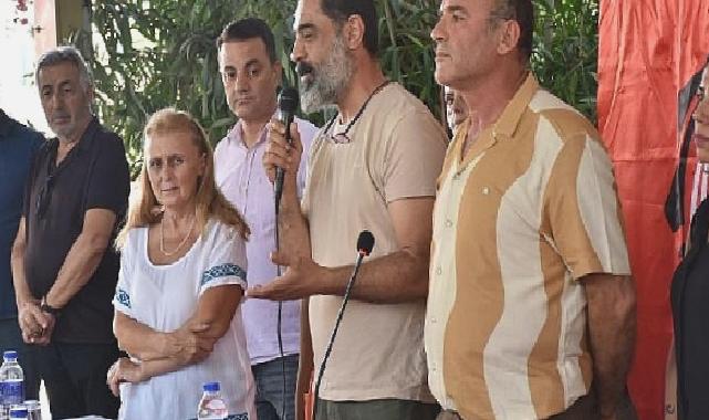 Başkan Atabay Didim Cem Evi’nde düzenlenen basın açıklamasına katıldı