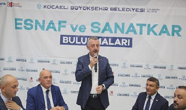 Başkan Büyükakın, Dilovası Esnafıyla Buluştu