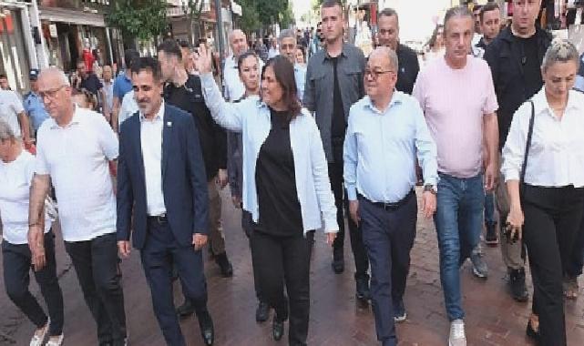 Başkan Çerçioğlu Nazilli’de vatandaşlarla bir araya geldi