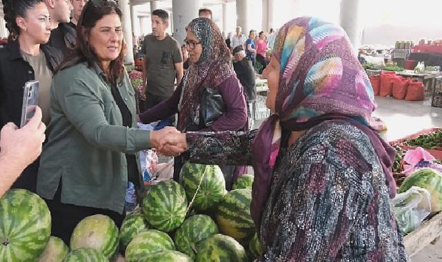 Başkan Çerçioğlu Yenipazar Çarşamba Pazarı’nda Vatandaşlarda Buluştu