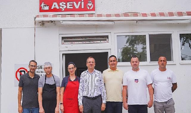 Başkan Mesut Ergin’den Aşevi’ne Öğle Yemeği Ziyareti