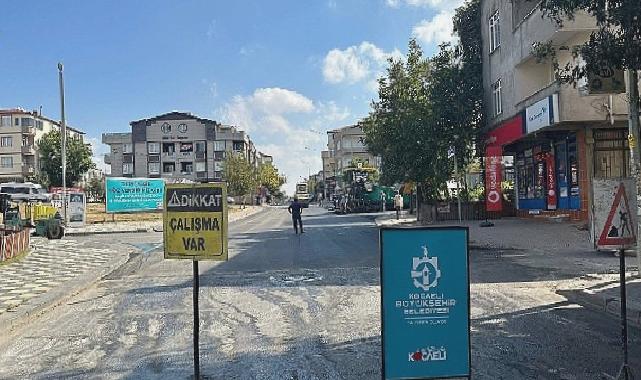 Darıca Aşık Veysel Caddesi Asfaltlandı