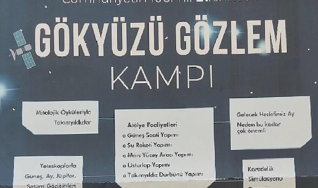 EÜ Gözlemevi, uzay tutkunlarını “Gökyüzü Gözlem Kampı”na bekliyor