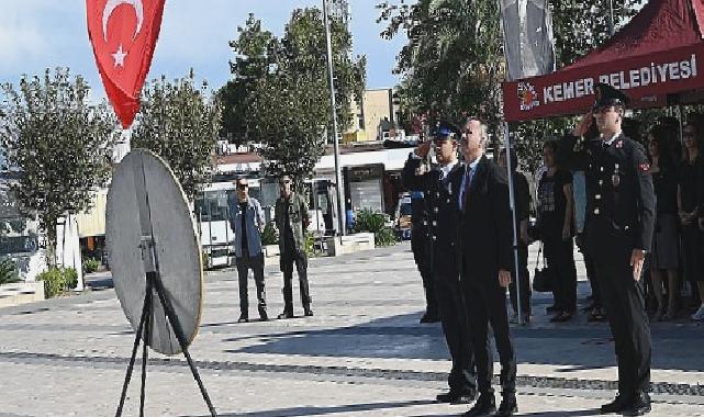 Gaziler, Düzenlenen Törenle Anıldı