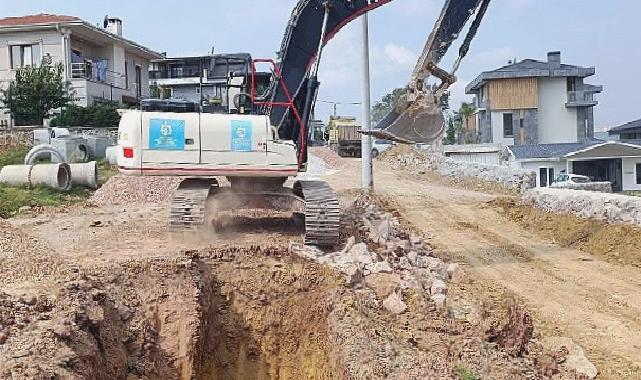 İzmit Kabaoğlu Fatih Caddesi Asfaltlanıyor