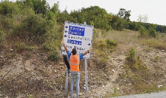 Kırsal Mahallelerin İşaret ve Yönlendirme Levhaları Yenileniyor