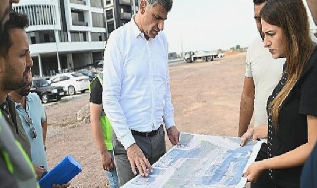 Kocaman Kent Meydanı Otopark Çalışmalarını İnceledi