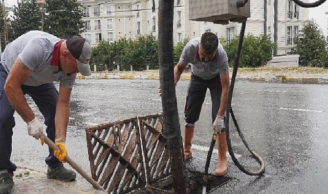 Kuvvetli Yağış Öncesi Beylikdüzü’nde Tedbirler Alındı