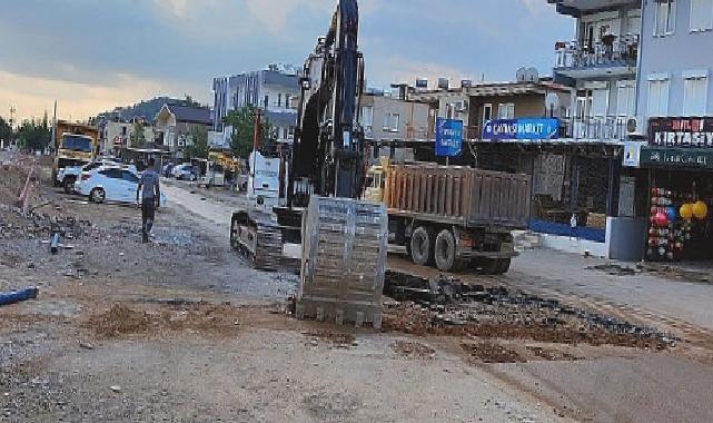 Kuzdere Mahallesi’nde altyapı çalışmaları