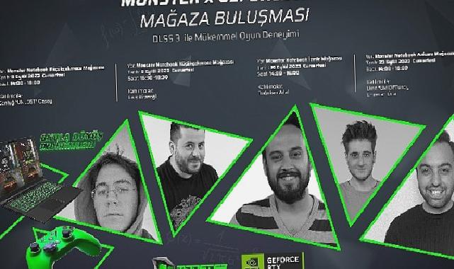 Monster x GeForce RTX Mağaza Buluşmaları başlıyor!