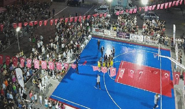 Mustafakemalpaşa’nın markası Tatlıtop Basketbol Şenlikleri başladı