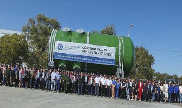 Rosatom’dan Yeni Rekor: Bir Yılda Beşinci Nükleer Reaktör Basınç Kabı Sevk Edildi