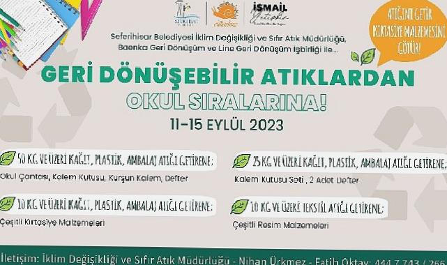 Seferihisar’da “Sıfır Atık” seferberliği